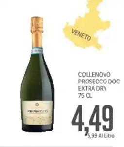 Supermercati Piccolo Collenovo prosecco doc extra dry offerta