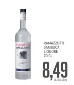 Supermercati Piccolo Ramazzotti sambuca liquore offerta