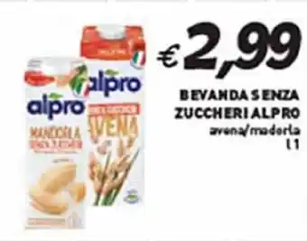 Coal Bevanda senza zuccheri ALPRO offerta