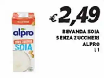 Coal Bevanda soia senza zuccheri ALPRO offerta