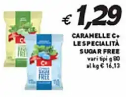 Coal Caramelle c+ lespecialità SUGAR FREE offerta