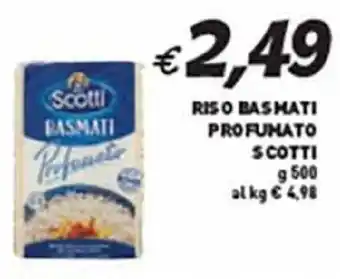 Coal Riso basmati profumato SCOTTI offerta