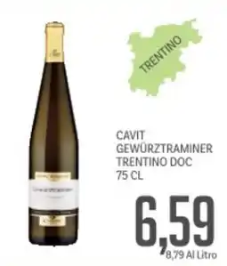 Supermercati Piccolo Cavit gewürztraminer trentino doc offerta