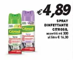 Coal Spray dinfettante CITROSIL offerta