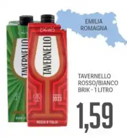 Supermercati Piccolo Tavernello rosso/bianco brik offerta