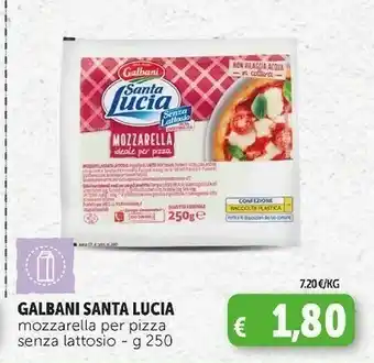 Deco Supermercati Mozzarella per pizza senza lattosio offerta