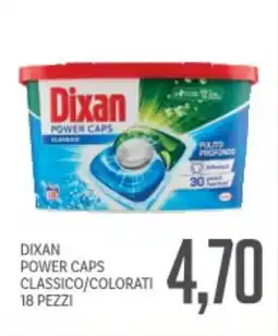 Supermercati Piccolo Dixan power caps classico/colorati offerta