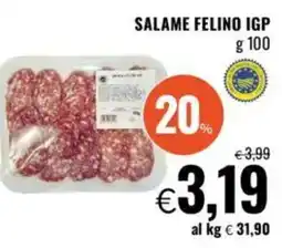 Famila Salame felino igp offerta