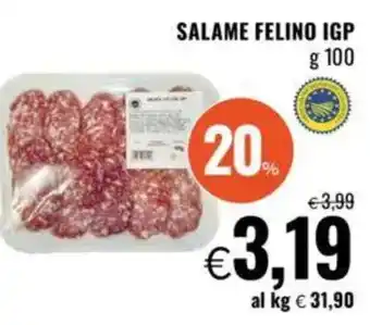 Famila Salame felino igp offerta