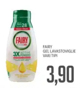 Supermercati Piccolo Fairy gel lavastoviglie vari tipi offerta