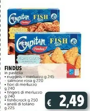 Deco Supermercati 2 fiori di merluzzo d'alaska 240 g(ml) offerta