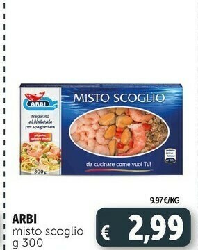 Deco Supermercati Misto scoglio offerta