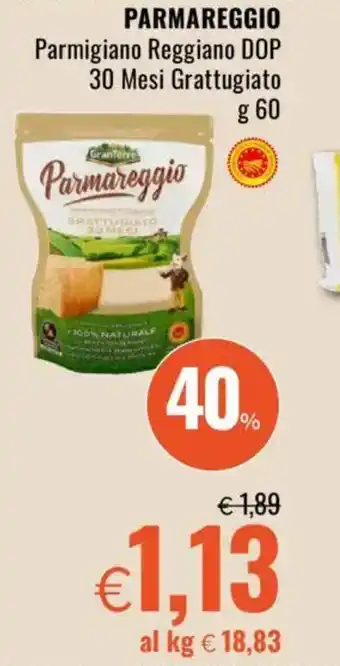 Famila PARMAREGGIO Parmigiano Reggiano DOP 30 Mesi Grattugiato offerta