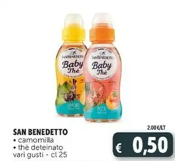 Deco Supermercati Baby camomilla gusto fragola 250 g(ml) offerta