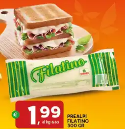 Extra Supermercati Prealpi filatino offerta