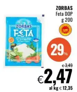 Famila ZORBAS Feta DOP offerta