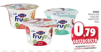 Eté Fage fruyo 0%| yogurt vari gusti offerta