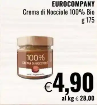 Famila EUROCOMPANY Crema di Nocciole 100% Bio offerta