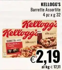 Famila KELLOGG'S Barrette Assortite offerta