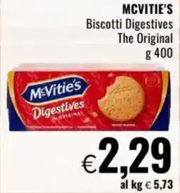 Famila MCVITIE'S Biscotti Digestives The Original offerta