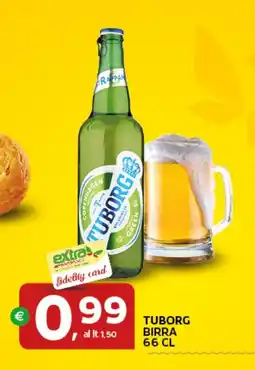 Extra Supermercati Tuborg birra offerta