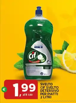 Extra Supermercati Svelto cif svelto detersivo per piatti offerta