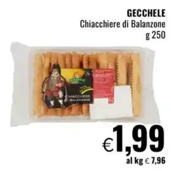 Famila GECCHELE Chiacchiere di Balanzone offerta