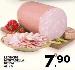 Extra Supermercati Leoncini mortadella rossa offerta