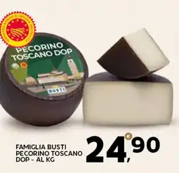 Extra Supermercati Famiglia busti pecorino toscano dop offerta