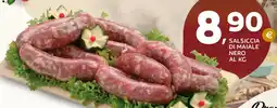 Extra Supermercati Salsiccia di maiale nero offerta