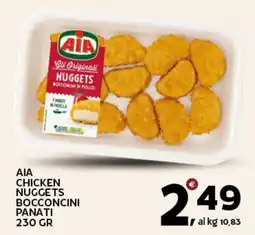 Extra Supermercati Aia chicken nuggets bocconcini panati offerta