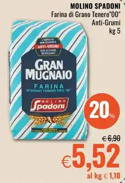 Famila MOLINO SPADONI Farina di Grano Tenero"00" i Anti-Grumi offerta