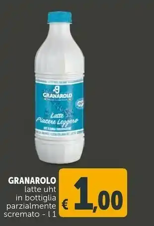 Deco Supermercati Piacere leggero latte uht parzialmente scremato 1000 g(ml) offerta