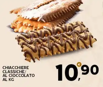 Extra Supermercati Chiacchiere classiche/ al cioccolato offerta