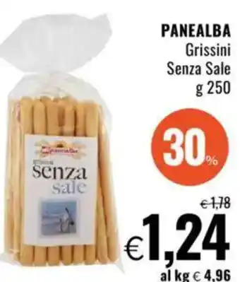 Famila PANEALBA Grissini Senza Sale offerta