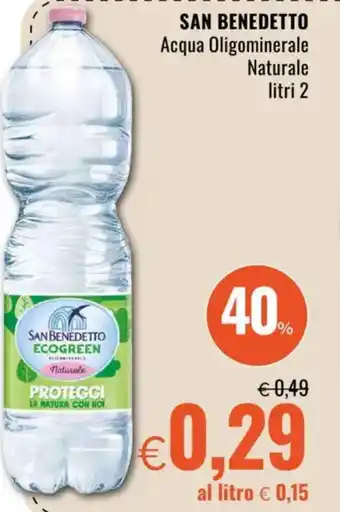 Famila SAN BENEDETTO Acqua Oligominerale Naturale offerta