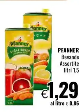 Famila PFANNER Bevande Assortite offerta