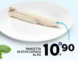 Extra Supermercati Pancetta di stoccafisso offerta