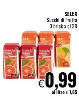 Famila SELEX Succhi di Frutta3x20 cl offerta