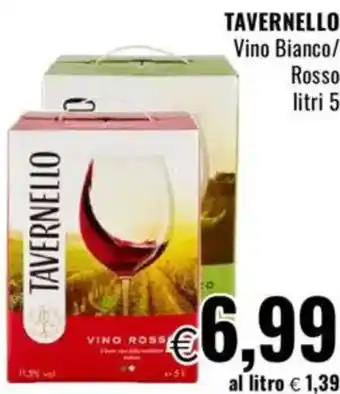 Famila Tavernello vino ross offerta