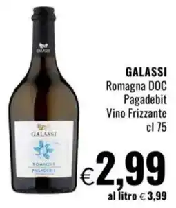 Famila GALASSI Romagna DOC Pagadebit Vino Frizzante offerta