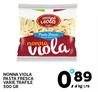 Extra Supermercati Nonna viola pasta fresca varie trafile offerta