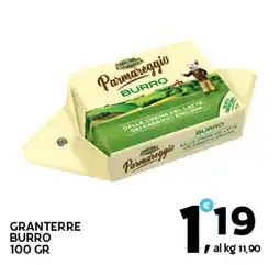 Extra Supermercati Granterre burro offerta