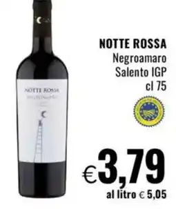 Famila NOTTE ROSSA Negroamaro Salento IGP offerta