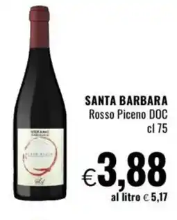 Famila SANTA BARBARA Rosso Piceno DOC offerta