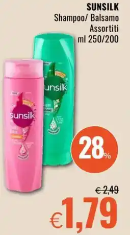 Famila SUNSILK Shampoo/ Balsamo Assortiti offerta