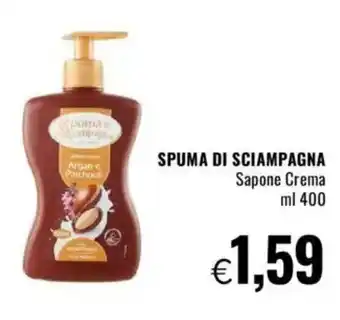 Famila SPUMA DI SCIAMPAGNA Sapone Crema offerta