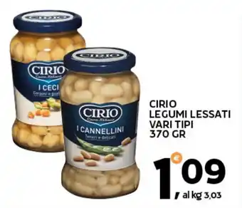 Extra Supermercati Cirio legumi lessati vari tipi offerta