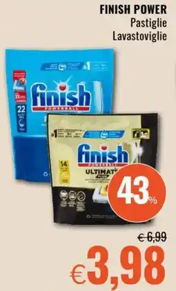 Famila FINISH POWER Pastiglie Lavastoviglie offerta