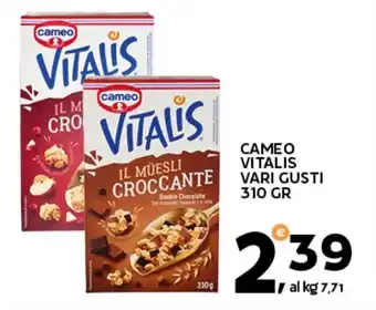 Extra Supermercati Cameo vitalis vari gusti offerta